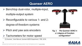 Parameter Optimization and Model Validation of Quanser AERO using Modelica and RaPId - 2021 EATS