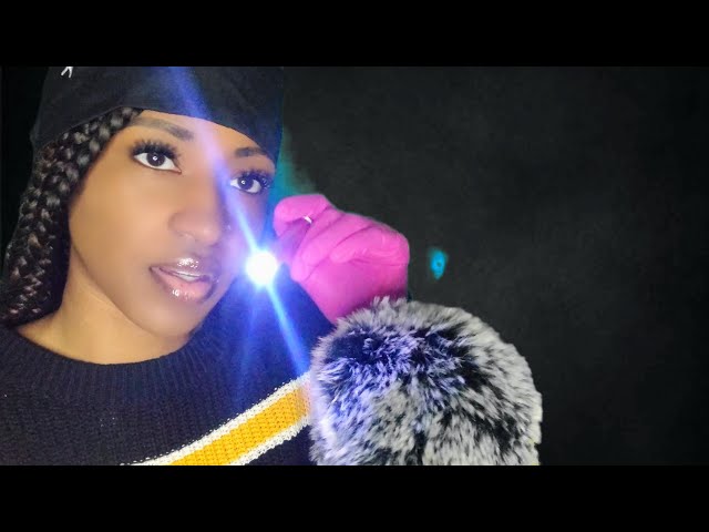 ASMR | Follow The Light (Writing, Light Trigger, Eye Exam & Gloves)