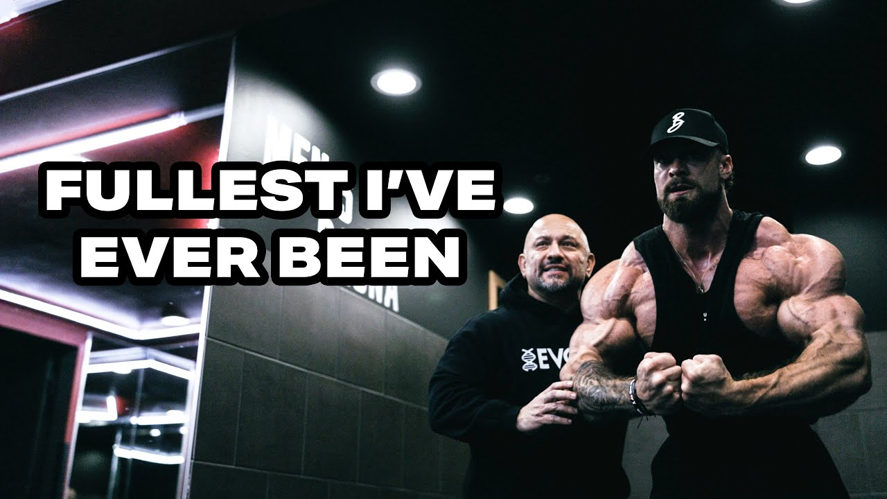 CHEST DAY POSING W. HANY RAMBOD & HADI CHOOPAN