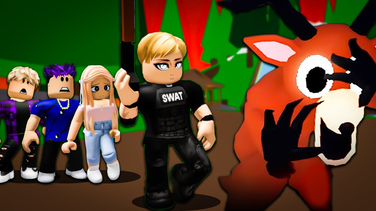 فيلم روبلوكس :أصبحت عميل سري 🔥ومهمتي أرجع الاطفال اللي اتخطفت من الغزاله المتوحشة😱(99يوم في الغابة😱)