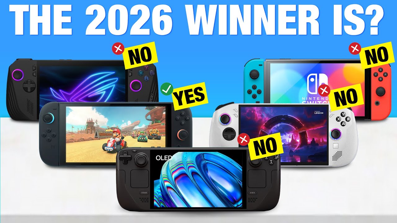Best Handheld Gaming Consoles Of 2026 YouTube 