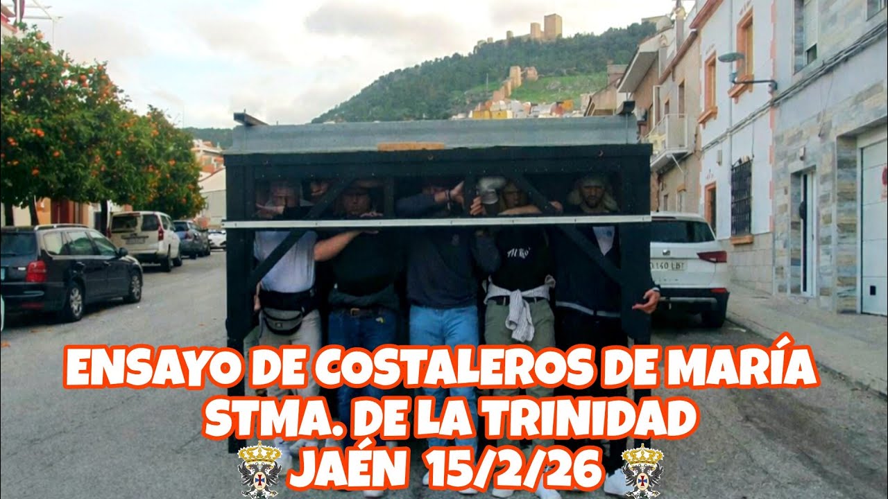 ENSAYO DE COSTALEROS DE LA TRINIDAD DE JAÉN 2026.