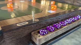 Baseball Shuffle First Edition Handcrafted Wooden Game Table