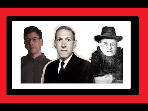 Speaking of Lovecraft, Aleister Crowley, Gothic literature and more! Live stream video!