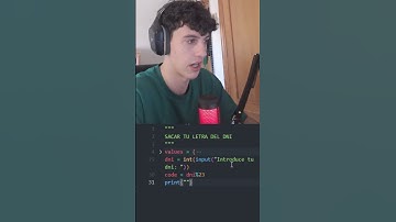 Calcula la letra de TU DNI #python #shorts