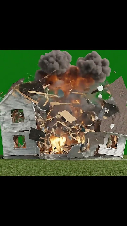 Building Explodes – Free Green Screen HD