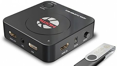 Cloner Box Game Capture Machine