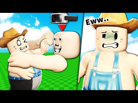 A Roblox VR player tried to kiss me...