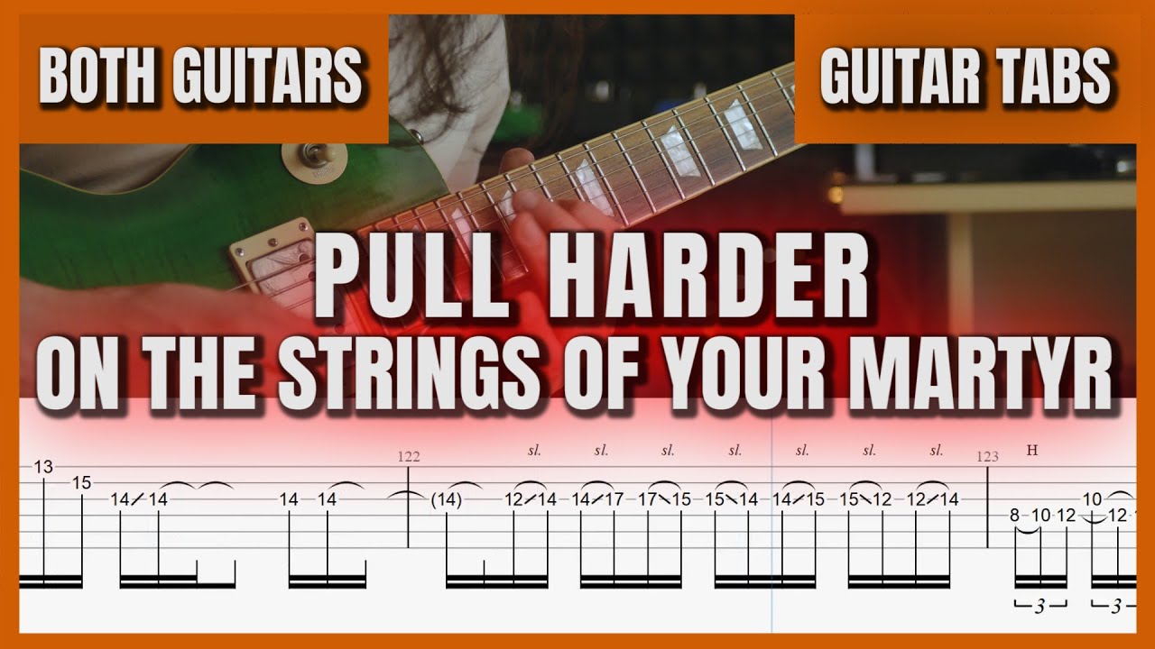 Trivium - Pull Harder on the Strings of Your Martyr - Guitar Cover with Tabs