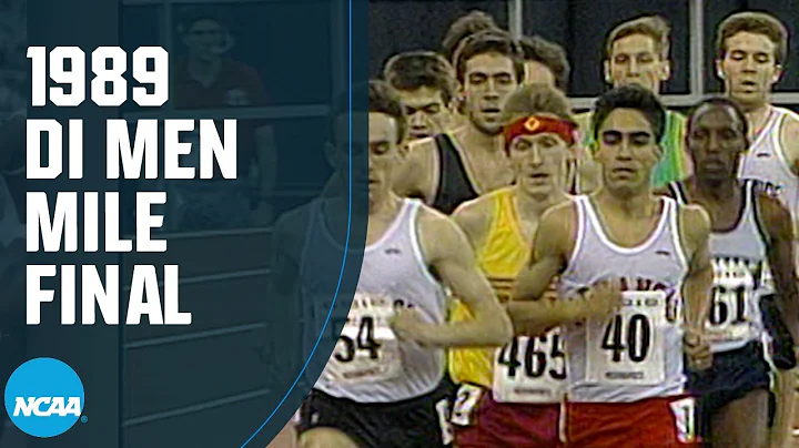 Men's mile - 1989 NCAA indoor track and field cham...