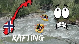 Екстремальний рафтинг. Бурхлива норвезька річка #raft #rafting #river #scandinavia #guide