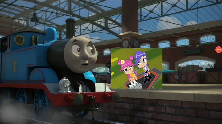 thomas the tank engine meets ami and yumi