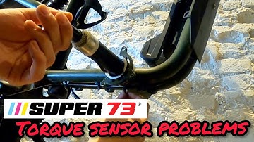 How to Remove super 73 RX/S2 Torque sensor / Fix squeaky crank