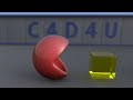 PacMan 3D V1 TEST with Jelly 😋 ❤️ C4D4U