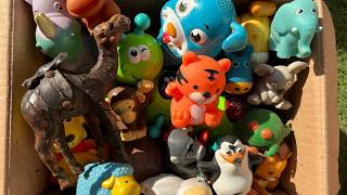 jungle animal toys kids learn farm animal names facts cool