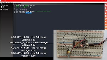 ESP32 MicroPython ile Potansiyometre led uygulaması 1080p
