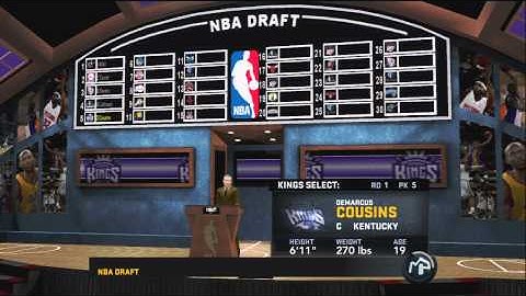 NBA 2K11 - My Player - Draft