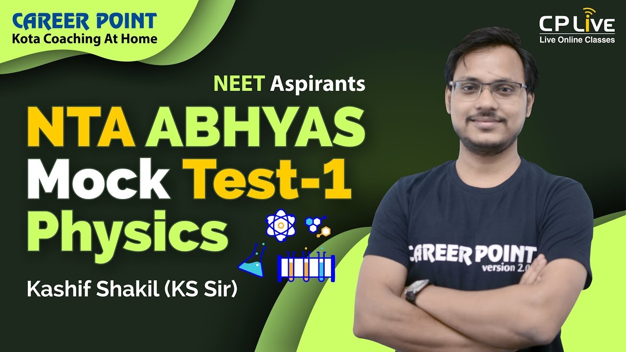 NTA ABHYAS Physics Paper 1 Solution | Part-1 | NEET 2020 | KS Sir | Career Point Kota