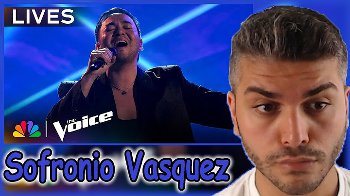 Sofronio Vasquez Performs "A Million Dreams" From The Greatest Showman | The Voice Finale REACTION
