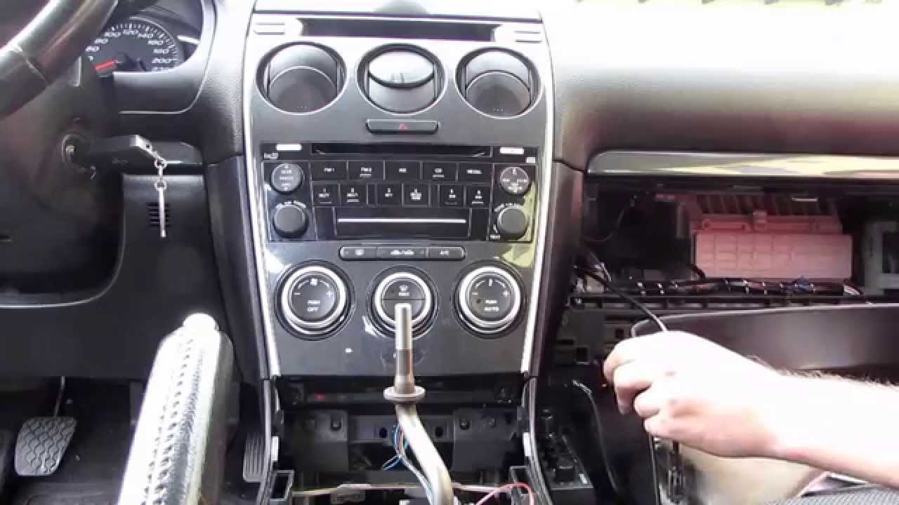 Zmieniarka Yatour Xcarlink Montaż Mazda 6 - Youtube