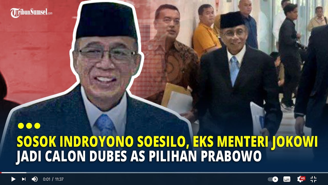 Sosok Indroyono Soesilo, Eks Menteri Jokowi Jadi Calon Dubes AS Pilihan Prabowo