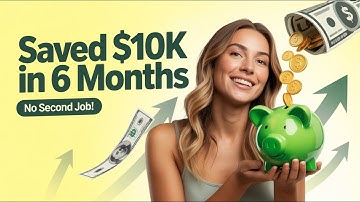 How I Saved $10,000 in 6 Months Without a Second Job