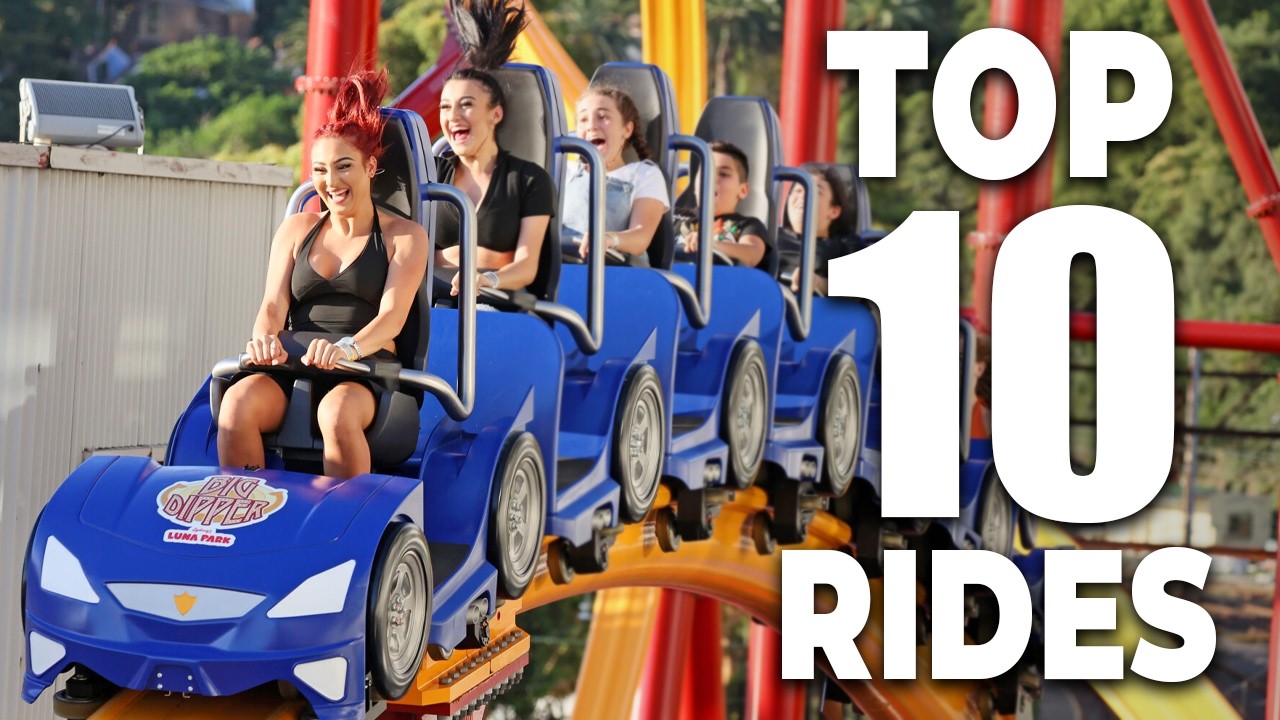 Top 10 Best Rides at LUNA PAR SYDNEY - 2025!