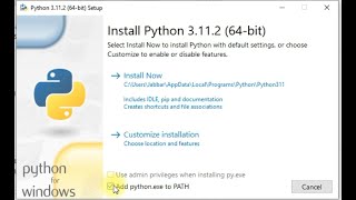 How to install python on windows  | Python installation | Hindi/Urdu