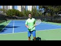 How To Hit A Kick Serve - Tennis Lesson
