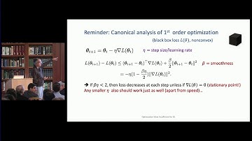 Sanjeev Arora - Is Optimization the Right Language to Understand Deep Learning?