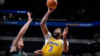LeBron Triple Double! Davis 34 Points vs Spurs! 2020-21 NBA Season