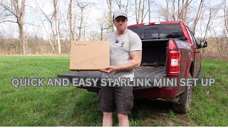 Starlink Mini Setup. So Easy A Child Could Do It