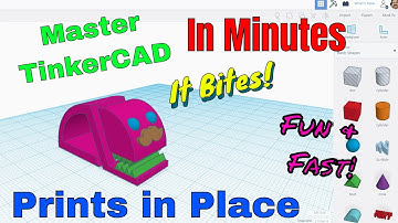 Create a Custom Tinkercad TinkerBUG! Warning!! It Bites!