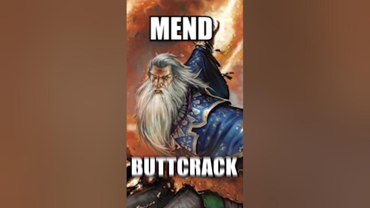 TESTICULAR TORSION VS MEND BUTTCRACK | #wizard #meme #dnd #voiceover #