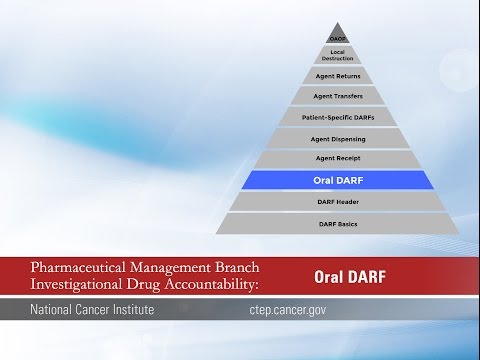 Investigational Drug Accountability: Oral DARF