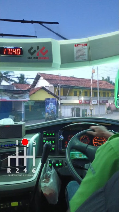 LAGI VIRAL‼️ GEAR SHIFTING BUS HINO RK8