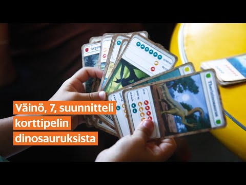 Väinö, 7, suunnitteli