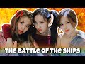 the ultimate battle of TWICE's ships