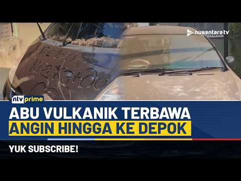 [LIVE] Abu Vulkanik Terbawa Angin hingga ke Depok | NTV PRIME