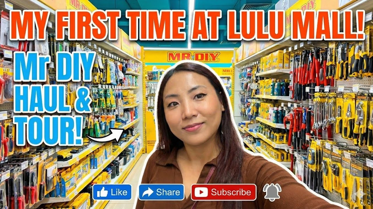 Торговый центр Lulu Mall в Бангалоре 😱 | Распаковка товаров MR.DIY и Pantaloons!