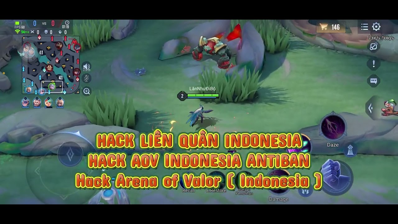 Hack Arena of Valor (Indonesia) 1.61 | Hack aov indo 1.61 | Hack map sever indonesia 1.61