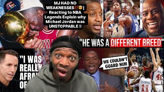 MJ N'AVAIT AUCUNE FAIBLESSE ?! | Réaction aux explications des légendes de la NBA : Michael Jorda...