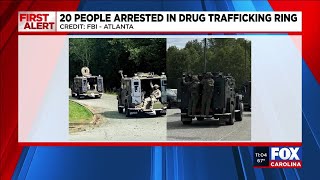 GBI: 20 people arrested after drug trafficking ring busted in Stephens Co.