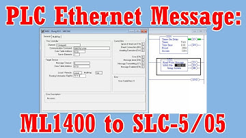 How to Message (MSG) data from a MicroLogix to a SLC-500 over Ethernet
