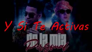 J Alvarez Ft Cosculluela - De La Mia Personal Lyrics