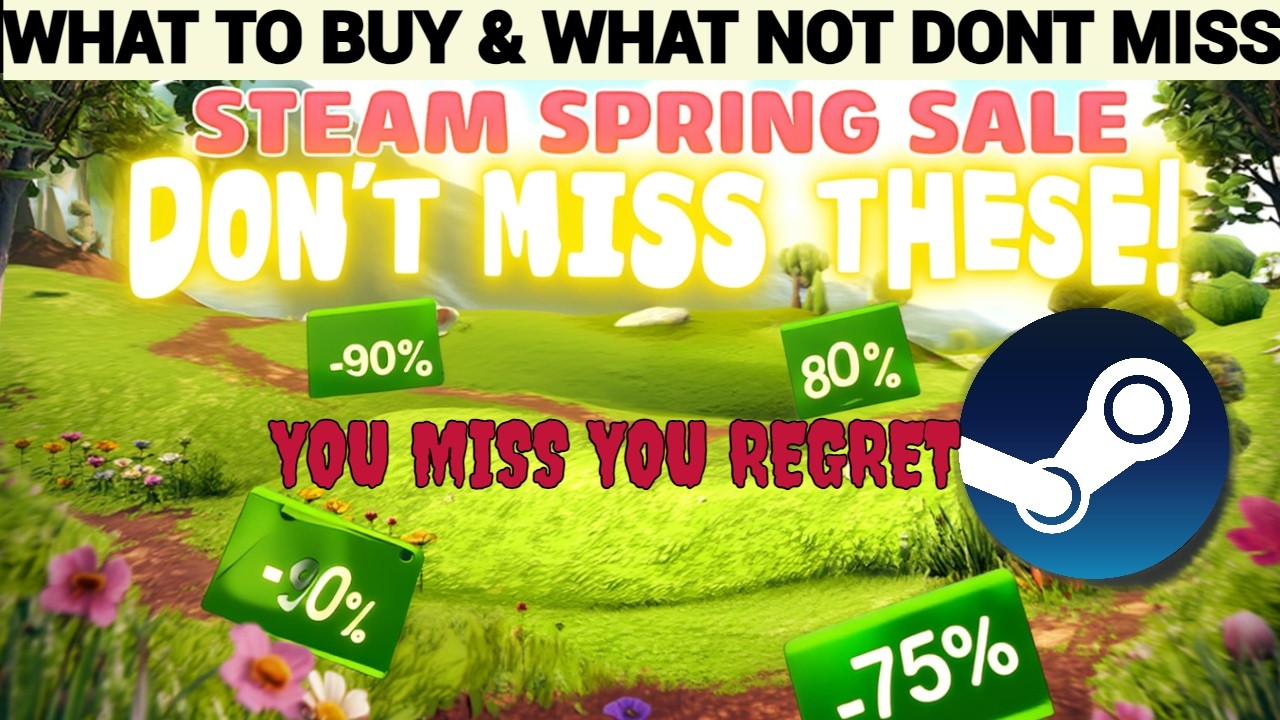 STEAM SPRING SALE 2026 IS INSANE🔥90% OFF | BUY NOW OR REGERT FOREVER ...