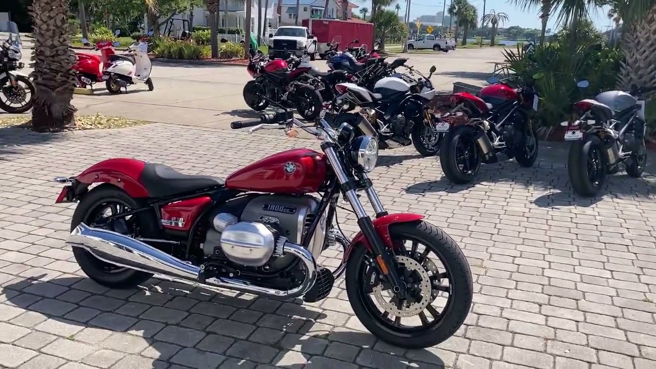 2022 BMW R18 in Mars Red Metallic available now at Euro Cycles of