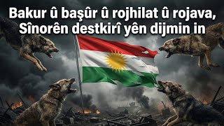 Bakur Û Başûr Û Rojhilat Û Rojava Sînorên Destkirî Yên Dijmin In