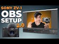 Sony ZV-1 OBS Setup is for Live Streams is EASIER THAN EVER BEFORE!
