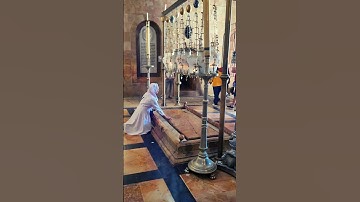 Blessings from the Stone on Which Jesus Was Anointed - Jerusalem